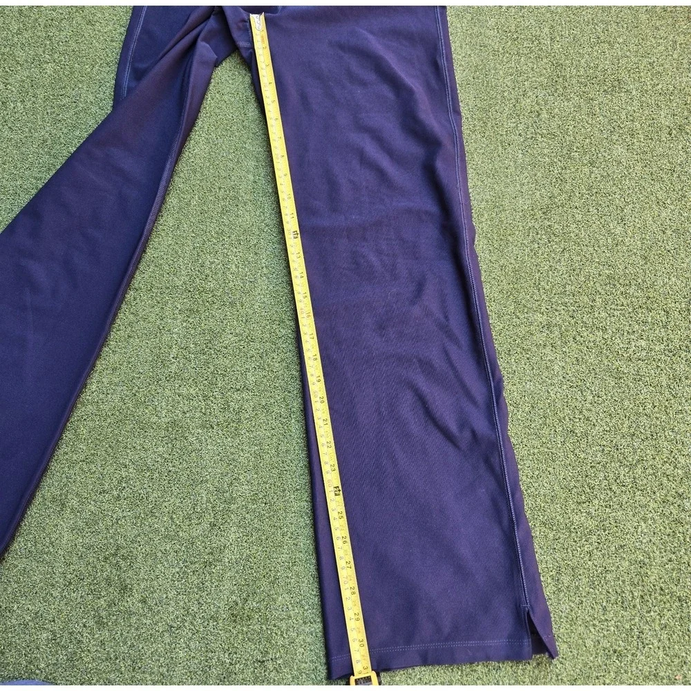 Nike Dry-Fit Women's Flared Leggings Navy Blue Size S - Picture 9 of 12
